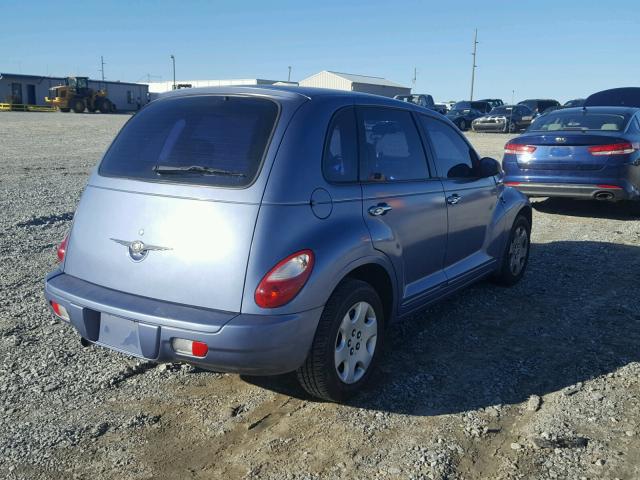 3A4FY58B36T357152 - 2006 CHRYSLER PT CRUISER BLUE photo 4