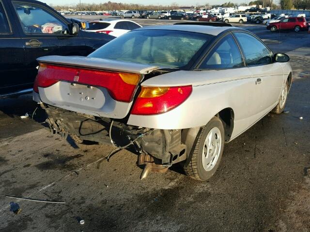 1G8ZP12841Z116952 - 2001 SATURN SC1 SILVER photo 4