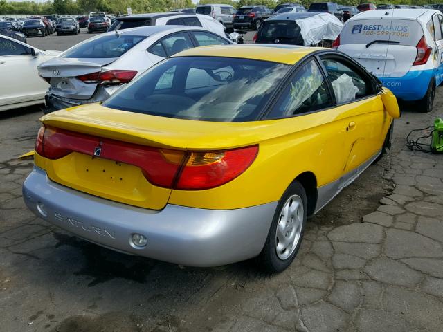 1G8ZY12711Z109736 - 2001 SATURN SC2 TWO TONE photo 4
