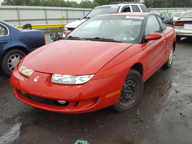 1G8ZG1273XZ169061 - 1999 SATURN SC2 RED photo 2