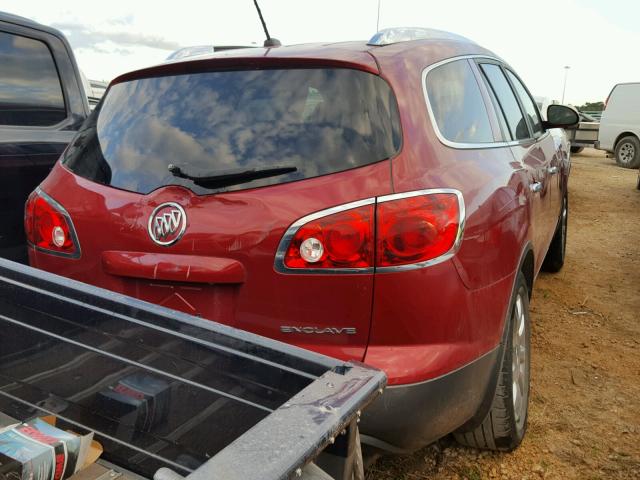 5GAKRCED4CJ111548 - 2012 BUICK ENCLAVE წითელი ფოტო 4