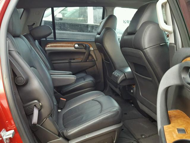 5GAKRCED4CJ111548 - 2012 BUICK ENCLAVE წითელი ფოტო 6