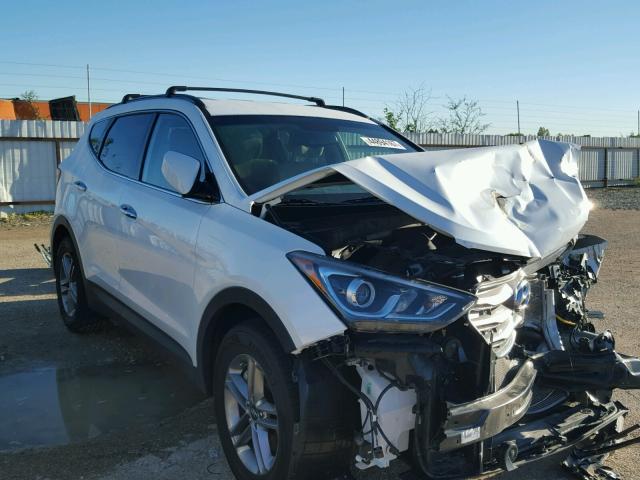 5NMZU3LB7HH025306 - 2017 HYUNDAI SANTA FE S WHITE photo 1