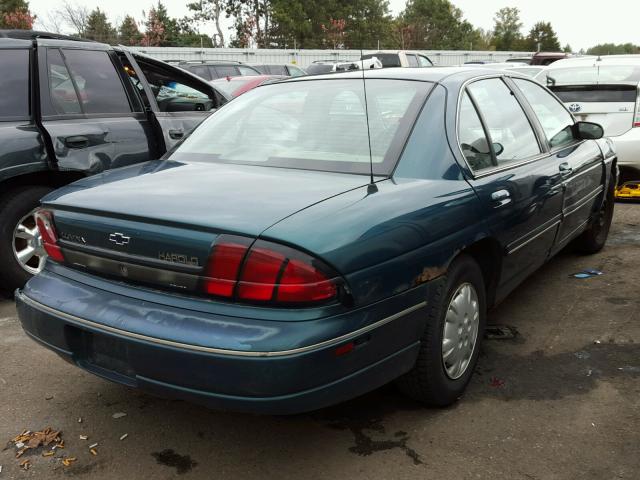 2G1WL52M5X1101153 - 1999 CHEVROLET LUMINA BAS ტალღისფერი ფოტო 4