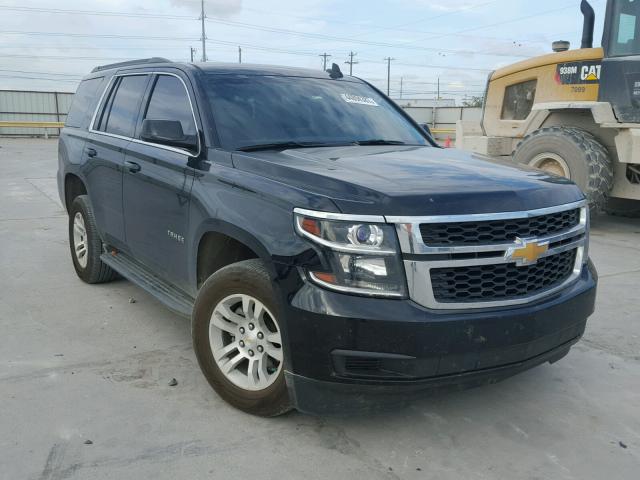 1GNSCAKC9GR449560 - 2016 CHEVROLET TAHOE C150 BLACK photo 1