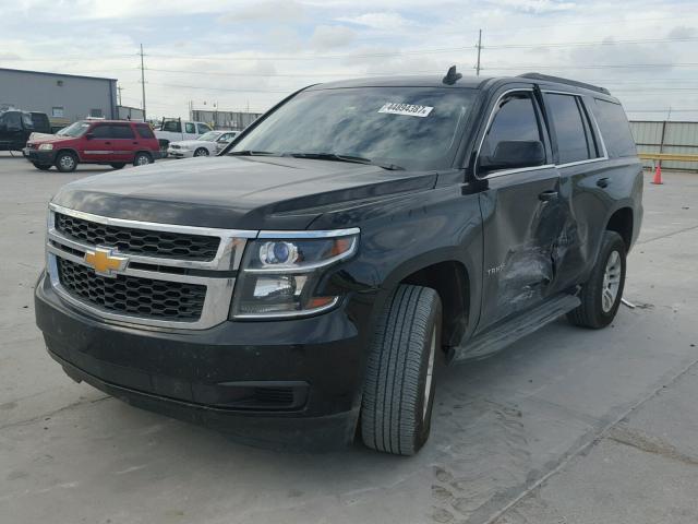 1GNSCAKC9GR449560 - 2016 CHEVROLET TAHOE C150 BLACK photo 2