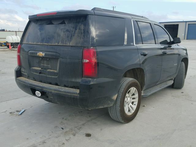 1GNSCAKC9GR449560 - 2016 CHEVROLET TAHOE C150 BLACK photo 4