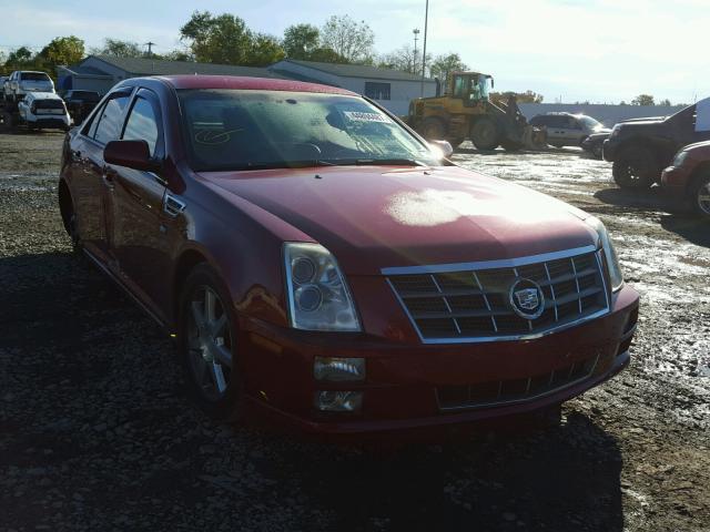 1G6DZ67A680170404 - 2008 CADILLAC STS RED photo 1