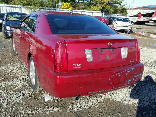 1G6DZ67A680170404 - 2008 CADILLAC STS RED photo 3