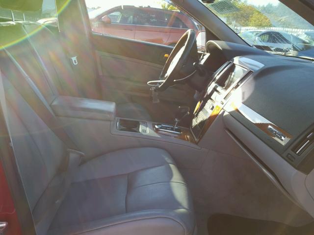 1G6DZ67A680170404 - 2008 CADILLAC STS RED photo 5