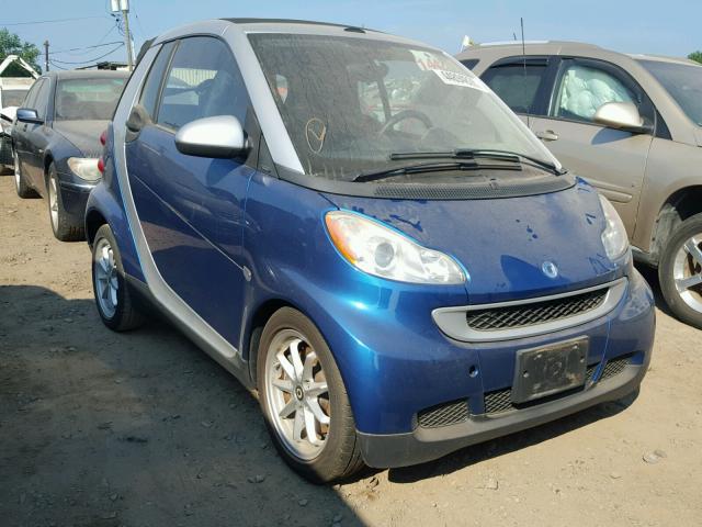 WMEEK31XX8K145612 - 2008 SMART FORTWO PAS 蓝色 照片 1