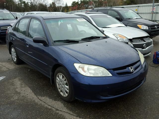 2HGES16594H613665 - 2004 HONDA CIVIC BLUE photo 1