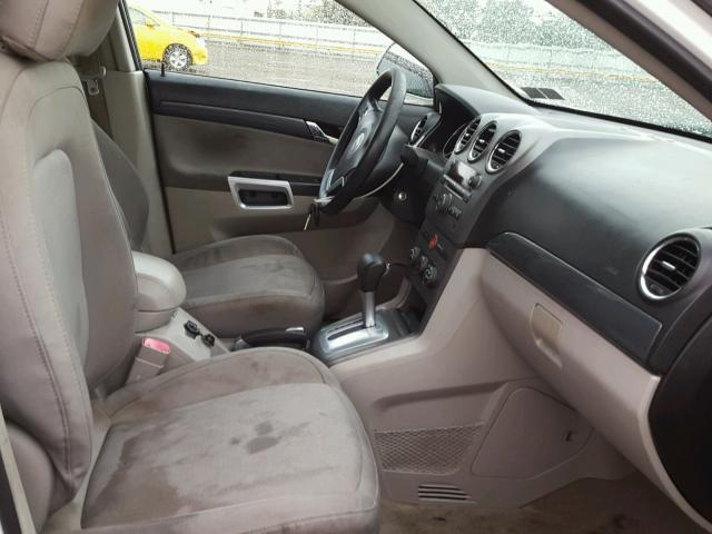 3GSCL33PX9S514480 - 2009 SATURN VUE XE WHITE photo 5