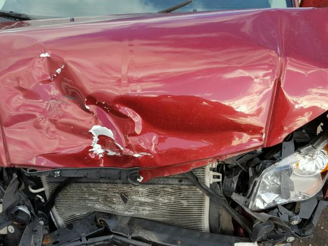 2A4RR8DX5AR448755 - 2010 CHRYSLER TOWN & COU RED photo 7