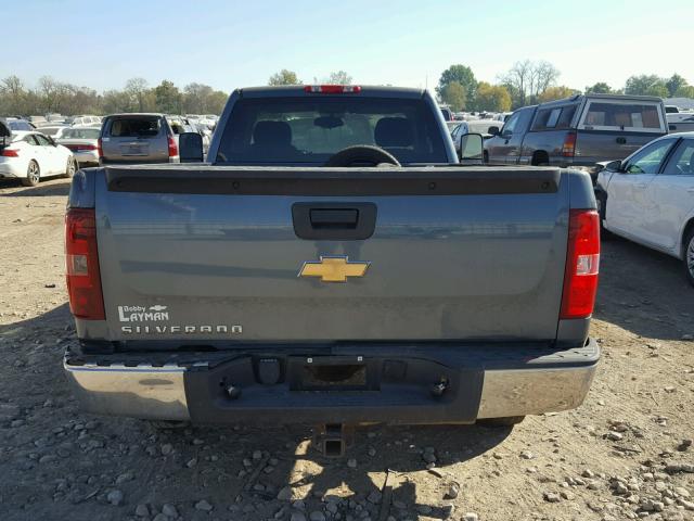 1GCEC14C27Z573639 - 2007 CHEVROLET SILVERADO GRAY photo 6