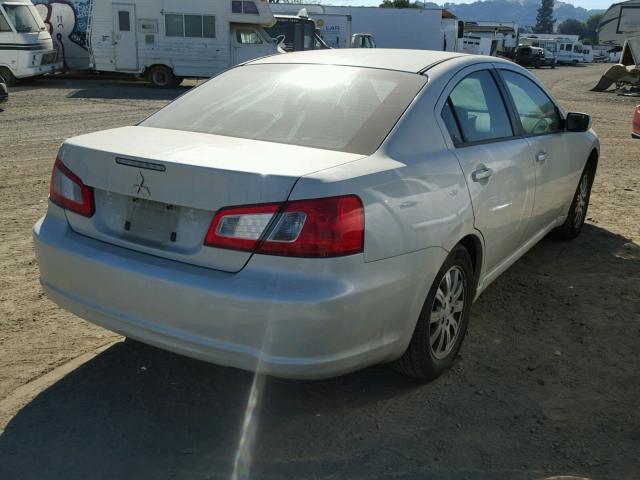 4A3AB36F99E040232 - 2009 MITSUBISHI GALANT ES WHITE photo 4