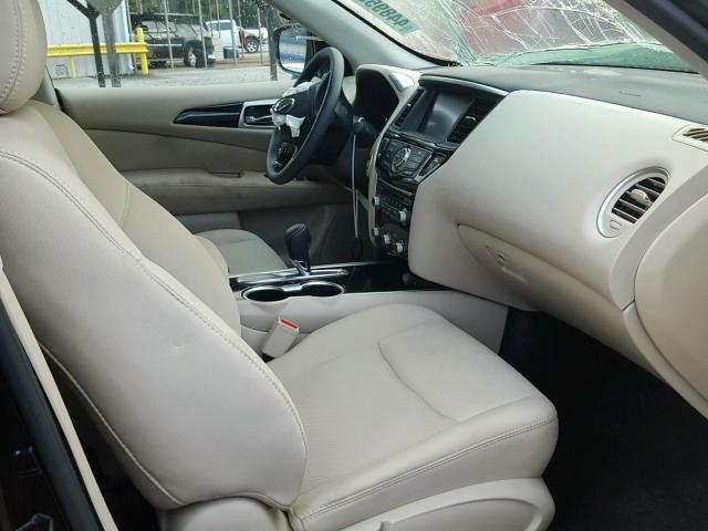 5N1DR2MN2HC667313 - 2017 NISSAN PATHFINDER BLACK photo 5