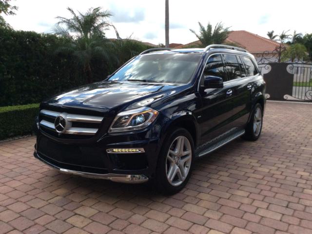 4JGDF7CE8EA375146 - 2014 MERCEDES-BENZ GL BLUE photo 2