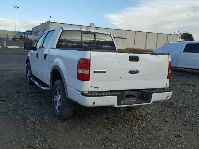 1FTPW14V68FA27205 - 2008 FORD F150 SUPER WHITE photo 3