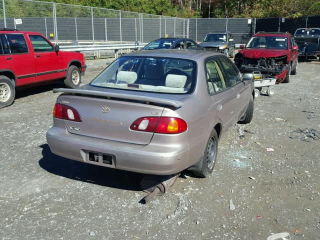 2T1BR18EXWC086534 - 1998 TOYOTA COROLLA SILVER photo 4