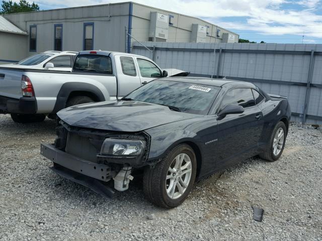 2G1FA1E33E9169757 - 2014 CHEVROLET CAMARO LS CHARCOAL photo 2