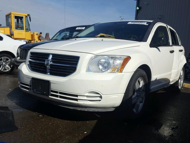 1B3HB48BX8D573259 - 2008 DODGE CALIBER SX WHITE photo 2