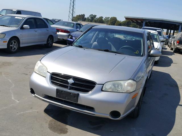 JN1CA31D91T823168 - 2001 NISSAN MAXIMA GXE SILVER photo 2