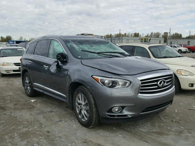 5N1AL0MM7FC514780 - 2015 INFINITI QX60 GRAY photo 1