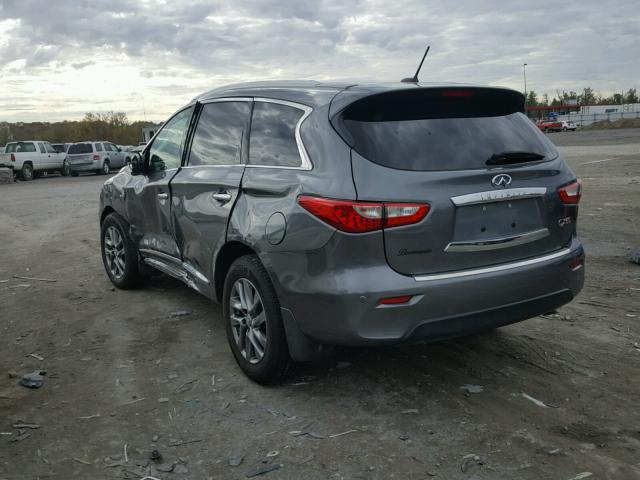 5N1AL0MM7FC514780 - 2015 INFINITI QX60 GRAY photo 3