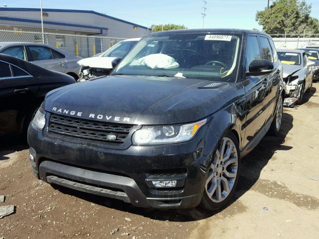 SALWR2TF5EA396335 - 2014 LAND ROVER RANGE ROVE BLACK photo 2