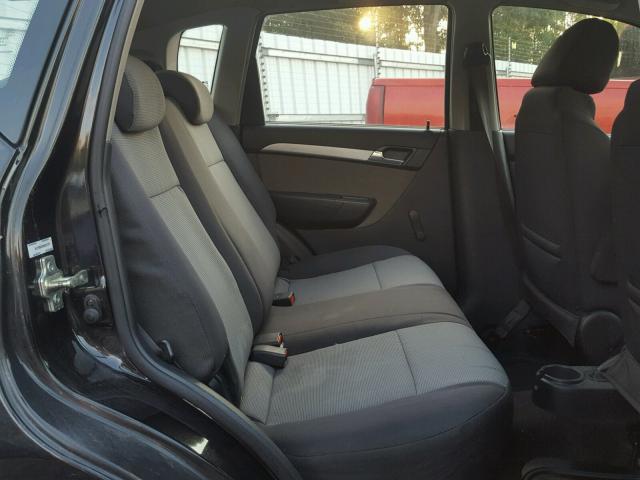 KL1TD6DE5BB137721 - 2011 CHEVROLET AVEO LS BLACK photo 6
