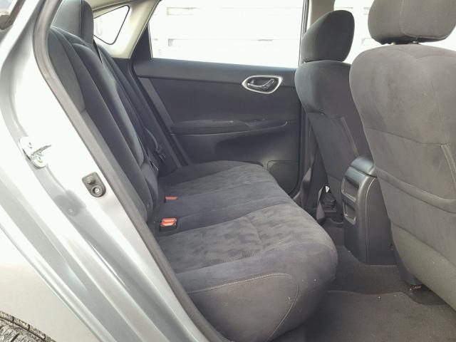 3N1AB7AP1DL778290 - 2013 NISSAN SENTRA S SILVER photo 6