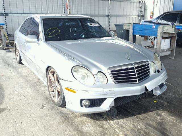 WDBUF77X97B068564 - 2007 MERCEDES-BENZ E 63 AMG SILVER photo 1