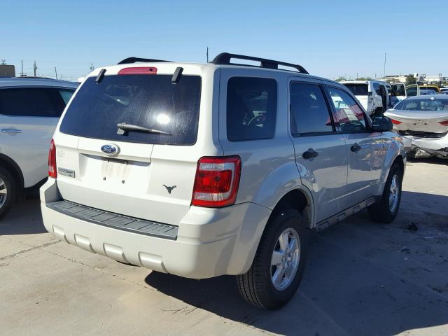 1FMCU03158KE80408 - 2008 FORD ESCAPE CREAM photo 4