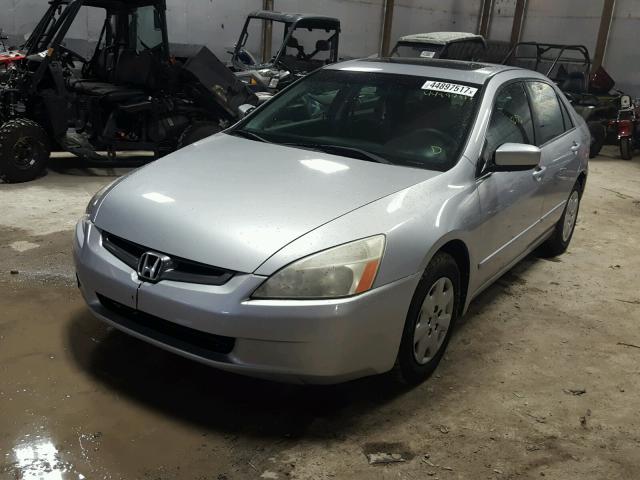 1HGCM56663A093939 - 2003 HONDA ACCORD SILVER photo 2