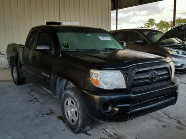 5TETX22N19Z622262 - 2009 TOYOTA TACOMA ACC BLACK photo 1