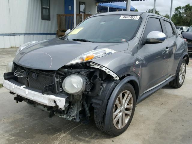 JN8AF5MR2CT102979 - 2012 NISSAN JUKE S CHARCOAL photo 2