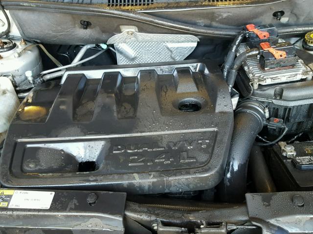 1C4NJDBB7ED507132 - 2014 JEEP COMPASS SP SILVER photo 7