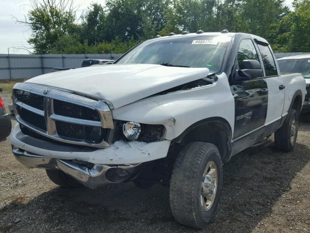 3D7KU28C84G102323 - 2004 DODGE RAM 2500 S თეთრი ფოტო 2