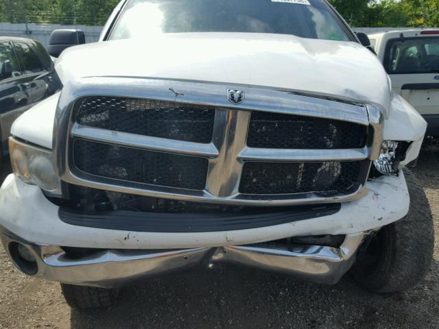 3D7KU28C84G102323 - 2004 DODGE RAM 2500 S თეთრი ფოტო 7