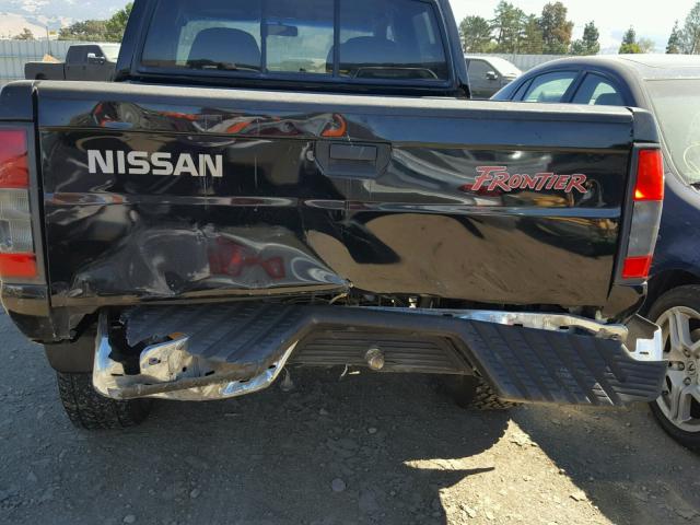 1N6ED27T5YC339298 - 2000 NISSAN FRONTIER C BLACK photo 9