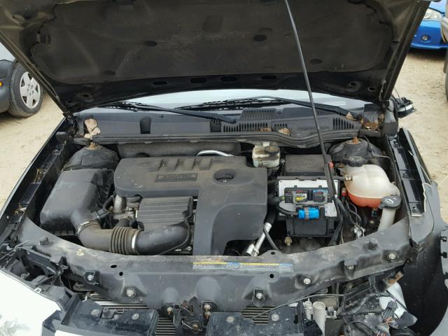 1G8AG52F25Z165284 - 2005 SATURN ION LEVEL BLACK photo 10