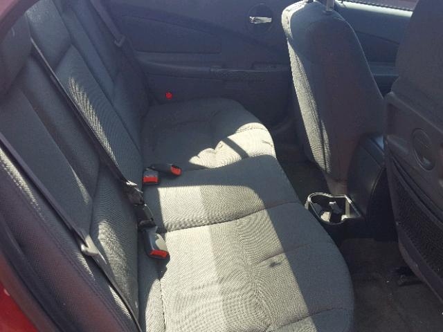 2G2WS542951231377 - 2005 PONTIAC GRAND PRIX RED photo 6