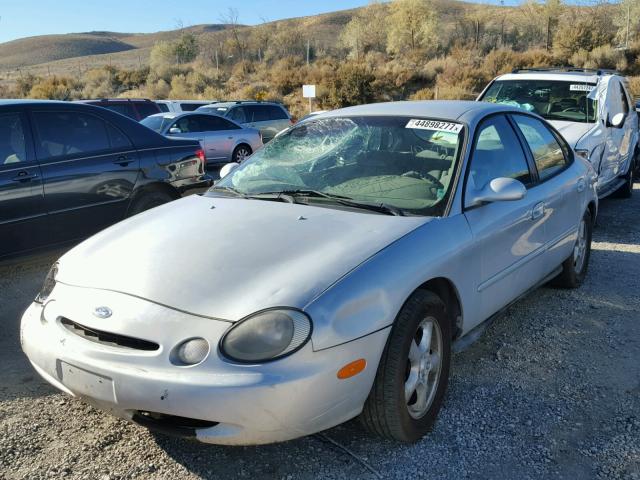 1FALP52U3TG176046 - 1996 FORD TAURUS GL BLUE photo 2