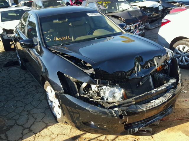 1HGCP36838A074043 - 2008 HONDA ACCORD EXL BLACK photo 1