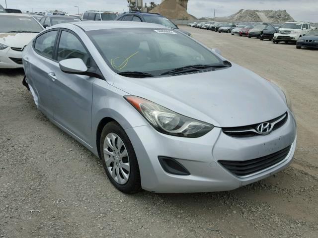 5NPDH4AE7BH036799 - 2011 HYUNDAI ELANTRA GL SILVER photo 1