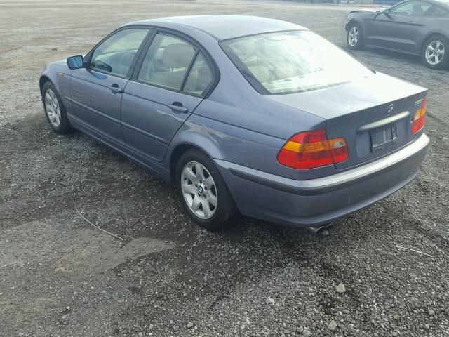 WBAAZ33445KW78706 - 2005 BMW 325 IS SUL BLUE photo 3