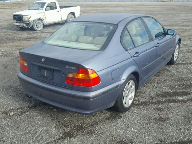 WBAAZ33445KW78706 - 2005 BMW 325 IS SUL BLUE photo 4