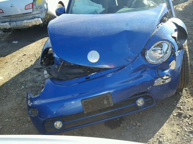 3VWCK31C14M405429 - 2004 VOLKSWAGEN NEW BEETLE 蓝色 照片 7