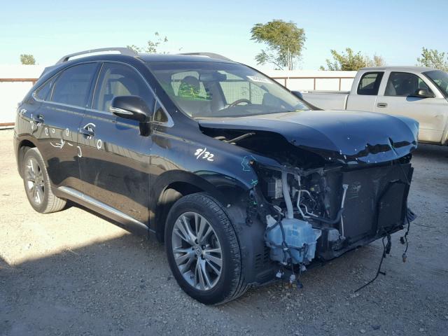 JTJZK1BA4D2416461 - 2013 LEXUS RX 350 BLACK photo 1